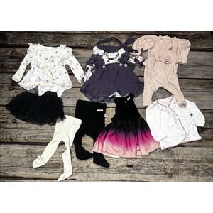 Baby Girl Clothing 8 Piece Lot 3-6 Months Pants Dress Tutu